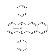 5,12-dihydro-13-methyl-5,12-diphenylnaphthacene-5,12-imine Structure