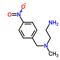 N-Methyl-N-(4-nitrobenzyl)-1,2-ethanediamine Structure