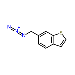 6-(Azidomethyl)-1-benzothiophene结构式