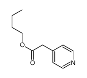 butyl 2-pyridin-4-ylacetate结构式