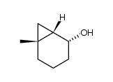 endo-6-Methylbicyclo[4.1.0]heptan-2-ol Structure