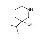 3-isopropylpiperidin-3-ol结构式