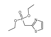 diethyl thiazol-2-ylmethylphosphonate结构式