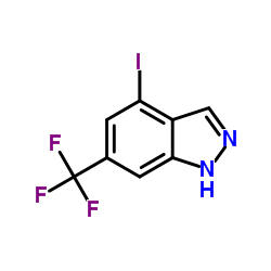 4-Iodo-6-(trifluoromethyl)-1H-indazole图片