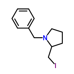 1-Benzyl-2-(iodomethyl)pyrrolidine Structure