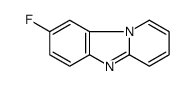 Pyrido[1,2-a]benzimidazole, 8-fluoro- (9CI) structure