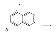 diethyl(naphthalen-1-yl)alumane Structure
