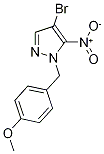 4-Bromo-1-(4-methoxybenzyl)-3-nitro-1H-pyrazole Structure