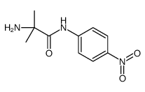 2-amino-2-methyl-N-(4-nitrophenyl)propanamide Structure