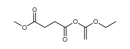 1-ethoxyvinyl methyl succinate Structure