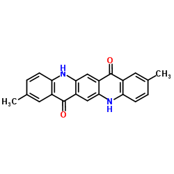 2,9-Dimethylquinacridone structure