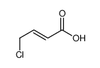 4-氯-2-丁烯酸结构式