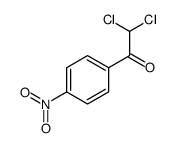 2,2-dichloro-1-(4-nitrophenyl)ethanone结构式