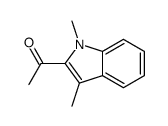 2-Acetyl-1,3-dimethyl-1H-indole Structure