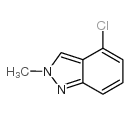 4-氯-2-甲基-2H-吲唑结构式