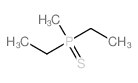 diethyl-methyl-sulfanylidene-phosphorane结构式