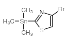 4-BROMO-2-TRIMETHYLSTANNANYL-THIAZOLE structure