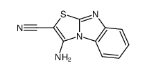 3-aminothiazolo[3,2-a]benzimidazole-2-carbonitrile结构式