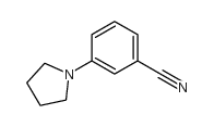 3-pyrrolidin-1-ylbenzonitrile structure