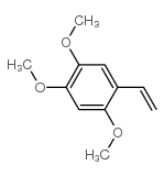 2,4,5-trimethoxystyrene Structure