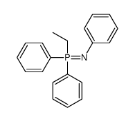 ethyl-diphenyl-phenylimino-λ5-phosphane结构式