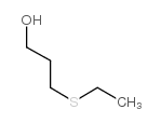 1-Propanol, 3-(ethylthio)- Structure