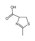 4-Thiazolecarboxylicacid,4,5-dihydro-2-methyl-,(S)-(9CI) Structure