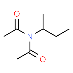 N-Acetyl-N-(1-methylpropyl)acetamide Structure