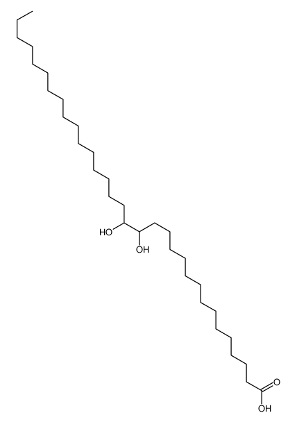 15,16-dihydroxydotriacontanoic acid Structure