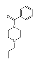 phenyl(4-propylpiperazin-1-yl)methanone Structure