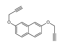 2,7-bis(prop-2-ynoxy)naphthalene结构式