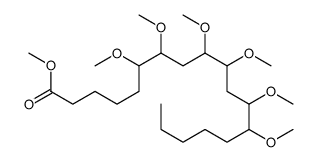 6,7,9,10,12,13-Hexamethoxyoctadecanoic acid methyl ester picture