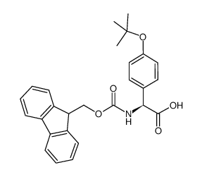 fmoc-d, l-nortyr(tbu) structure