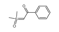 2-(二甲基(氧基)-l6磺胺基亚砜)-1-苯基乙烷-1-酮图片