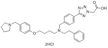 TH1834 dihydrochloride结构式