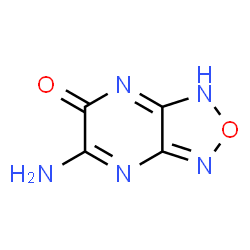 [1,2,5]Oxadiazolo[3,4-b]pyrazin-5(3H)-one,6-amino-(9CI)结构式