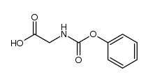 N-phenoxycarbonyl-glycine Structure