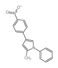 1H-Pyrrole,2-methyl-4-(4-nitrophenyl)-1-phenyl- picture