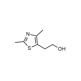2-(2,4-二甲基噻唑-5-基)乙烷-1-醇结构式