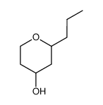 2-Propyl-tetrahydro-pyran-4-ol结构式