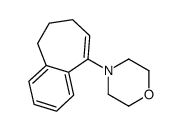 4-(6,7-Dihydro-5H-benzo[7]annulen-9-yl)morpholine Structure