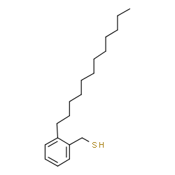 dodecyltoluene-alpha-thiol Structure