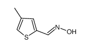 4-methylthiophene-2-carbaldehyde oxime结构式