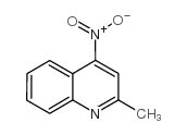 2-甲基-4-硝基喹啉结构式