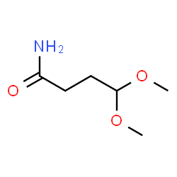 4,4-Dimethoxybutanamide结构式