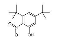 3,5-ditert-butyl-2-nitrophenol Structure