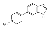 6-(1-甲基-1,2,3,6-四氢吡啶-4-基)-1H-吲哚图片