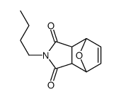 2-butyl-3a,4,7,7a-tetrahydro-octahydro-1H-4,7-epoxyisoindole-1,3-dione结构式