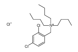 tributyl-[(2,4-dichlorophenyl)methyl]azanium,chloride Structure