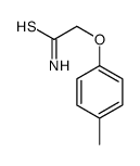 2-(4-Methylphenoxy)ethanethioamide结构式